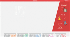 Desktop Screenshot of leuvenleisure.com