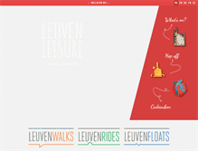 Tablet Screenshot of leuvenleisure.com